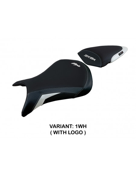 Housse de selle compatible Kawasaki Ninja ZX 6 R (05-06) modèle Juri