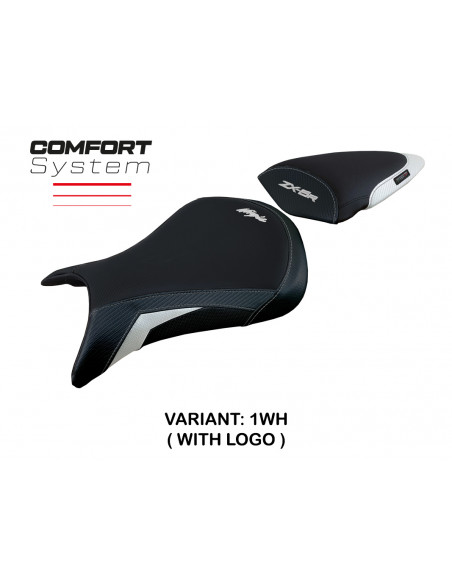 Housse de selle compatible Kawasaki Ninja ZX 6 R (05-06) modèle Juri Comfort System