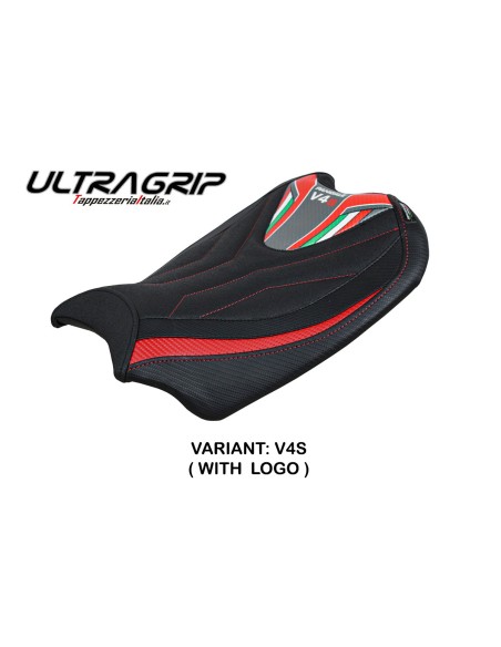 Funda de asiento compatible con Ducati Panigale V4 (18-22) modelo Coimbra ultragrip