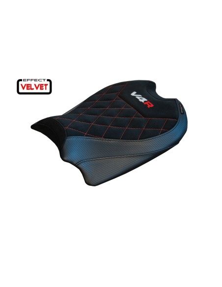 Seat cover compatible Ducati Panigale V4 (18-22) Harbin velvet model