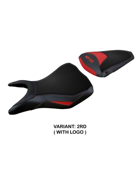 Housse de selle compatible Yamaha MT-03 (20-23) modèle Meolo