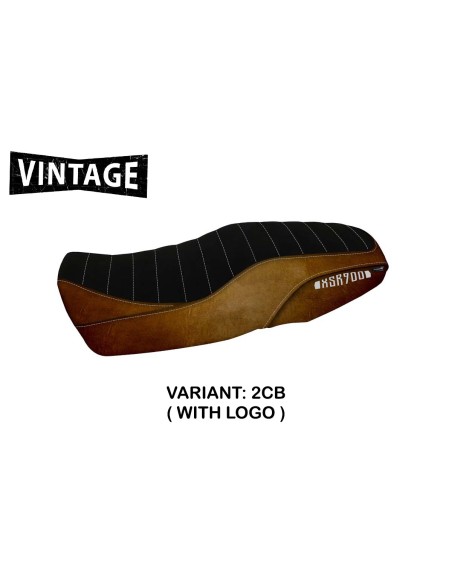 Seat cover compatible Yamaha XSR 900 (16-21) Portorico 1 Vintage model
