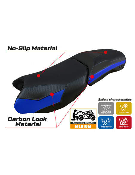 Rivestimento sella compatibile BMW R 1250 GS Adventure (19-22) modello Perth