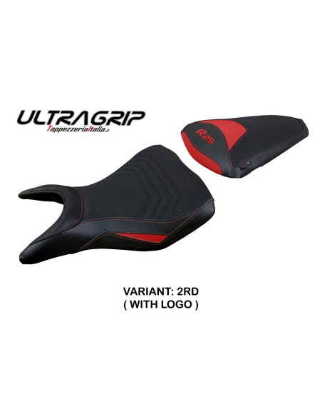 Housse de selle compatible Yamaha R25 (14-20) modèle Eraclea ultragrip