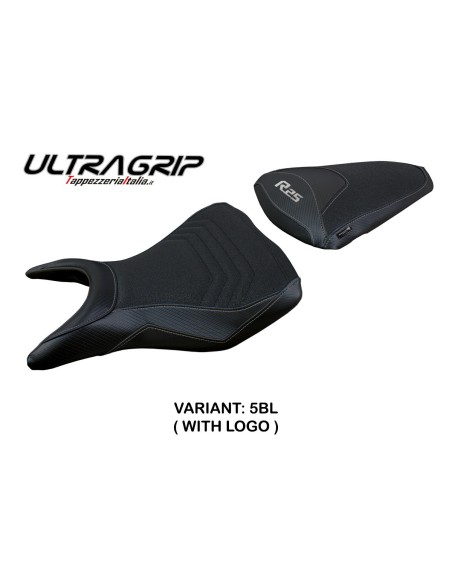 Funda de asiento compatible con Yamaha R25 (14-20) modelo Eraclea ultragrip