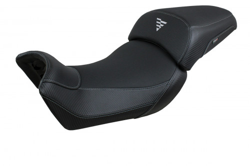 Housse de selle compatible Voge Valico 650 DS (21-23) modèle Rukla