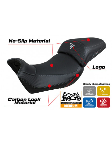 Rivestimento sella compatibile Voge Valico 650 DS (21-23) modello Rukla