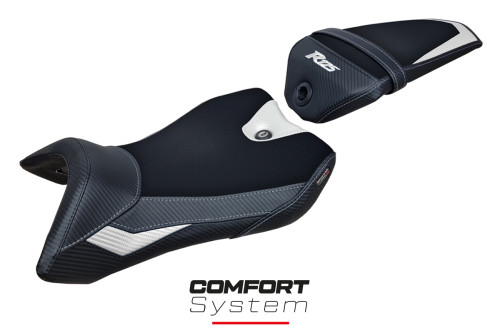 Funda de asiento compatible con Yamaha R125 (16-18) modelo Nashik Comfort System