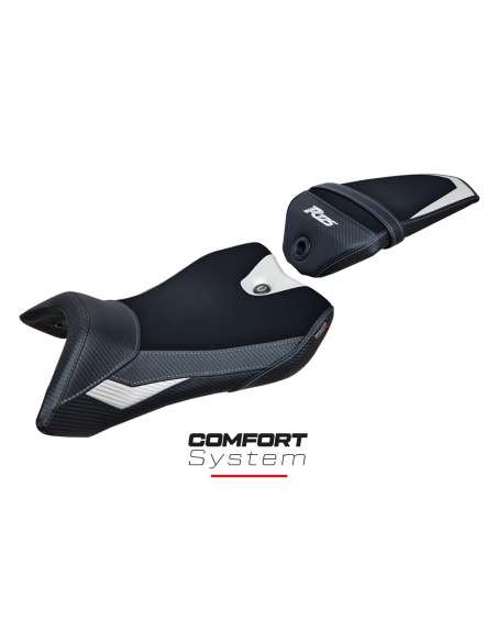 Funda de asiento compatible con Yamaha R125 (16-18) modelo Nashik Comfort System