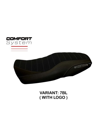 Seat cover compatible Yamaha XSR 900 (16-21) Portorico 5 comfort system model