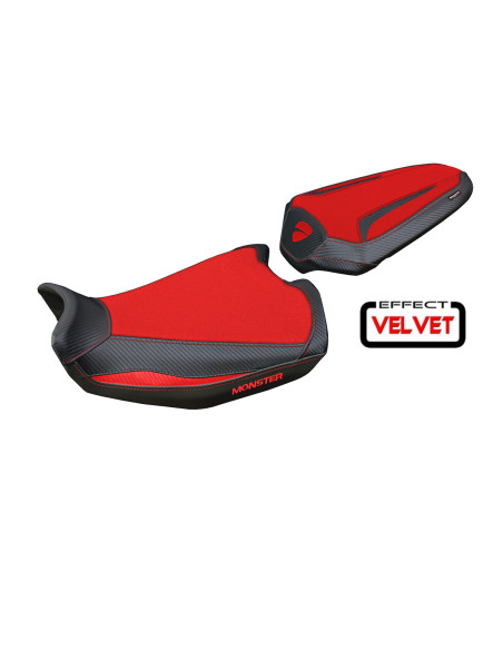 Rivestimento sella compatibile Ducati Monster 937 (21-23) modello Linosa Velvet