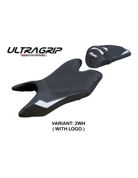 Housse de selle compatible Yamaha R125 (19-23) modèle Aswhy Ultragrip