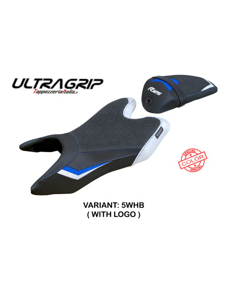Housse de selle compatible Yamaha R125 (19-23) modèle Aswhy Ultragrip