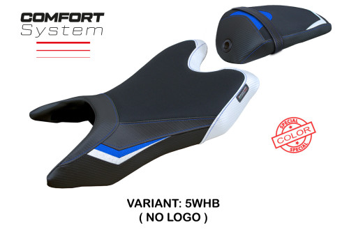 Funda de asiento compatible con Yamaha R125 (19-23) modelo Aswhy Comfort System 2