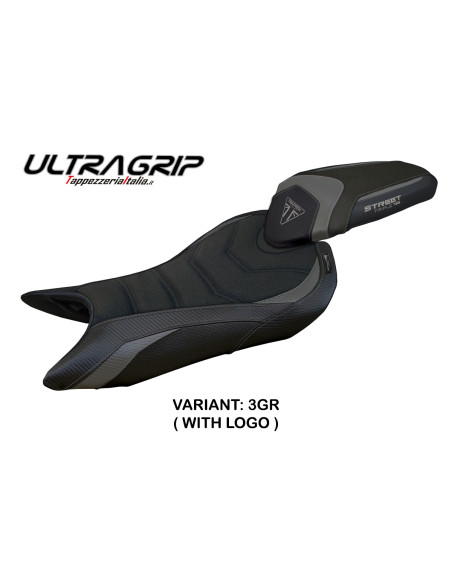 Housse de selle compatible - Triumph Street Triple 765 2023-2025 - mod Norwich Ultragrip