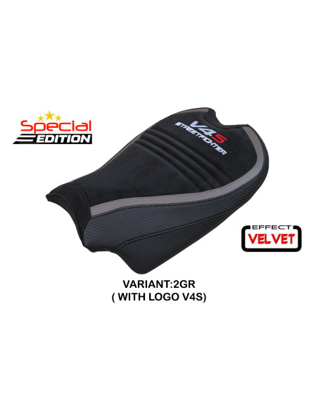 Rivestimento sella compatibile - Ducati Streetfighter V4 2020 - 2024 - mod Areion Velvet Special Edition