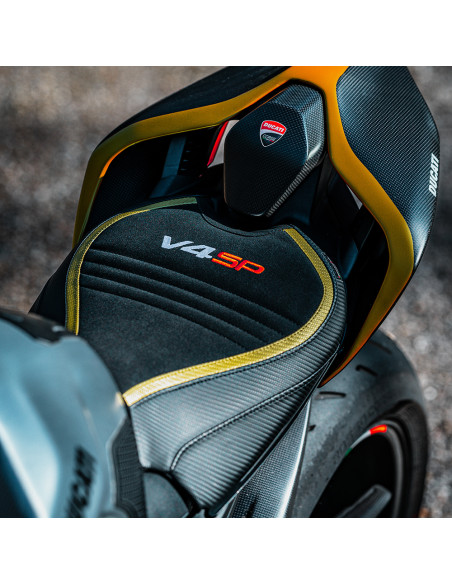 Sitzbezug kompatibel - Ducati Streetfighter V4 2020 - 2024 - mod Areion Velvet Special Edition