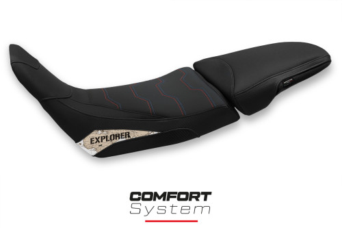 Housse de selle compatible - Honda Africa Twin 1100 Adventure Sport  2020-2025 - mod Maps Comfort System