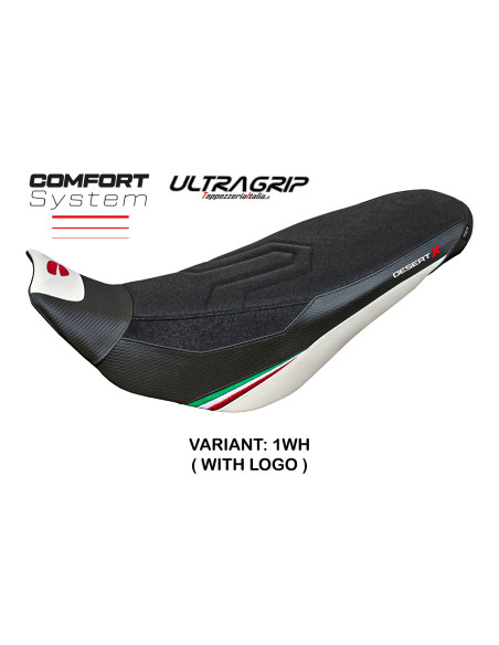 Housse de selle compatible - Ducati Desert-X Rally 2022-2025 - mod Keren Ultragrip Comfort System