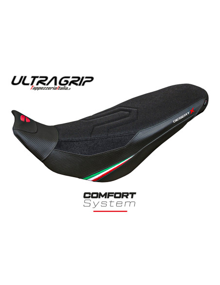 Funda de asiento compatible - Ducati Desert-X Rally 2022-2025 - mod Keren Ultragrip Comfort System