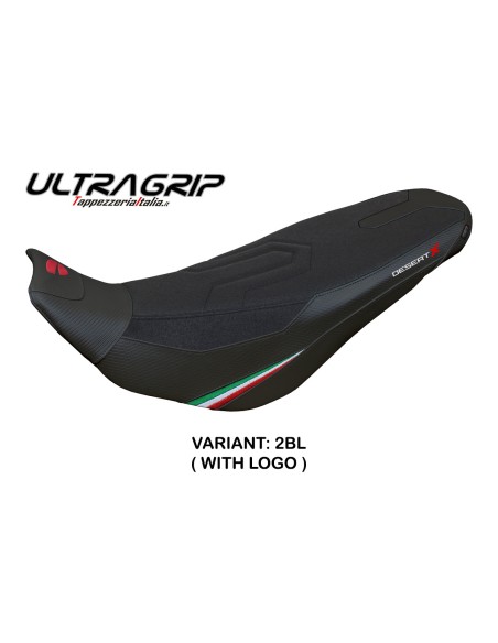 Rivestimento sella compatibile - Ducati Desert-X Rally 2022-2025 - mod Eriba Ultragrip
