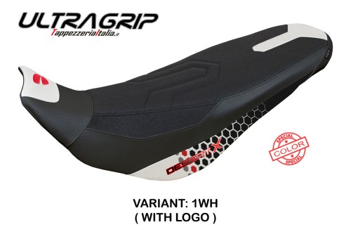Seat cover compatible - Ducati Desert-X Rally 2022-2025 - mod Keren Special Color Ultragrip Comfort System 2