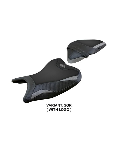Rivestimento sella compatibile - Kawasaki Ninja 400 2018 - 2023 - mod Ribera