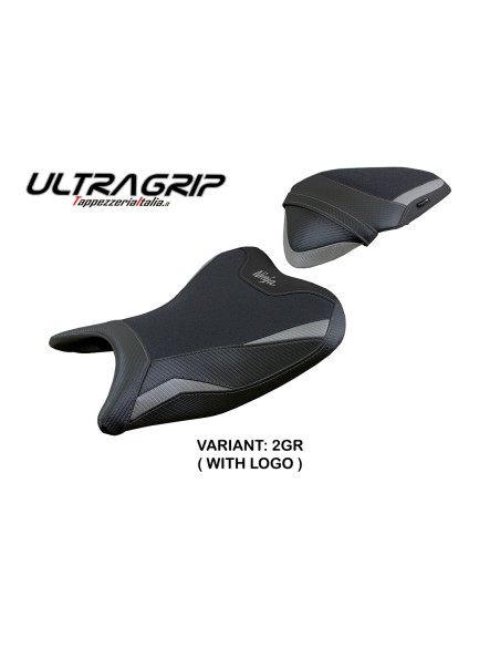 Seat cover compatible - Kawasaki Ninja 400 2018 - 2023 - mod Ribera Ultragrip