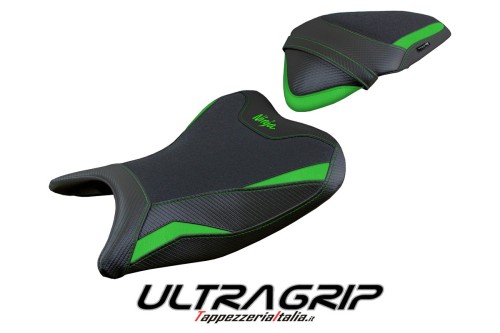 Rivestimento sella compatibile - Kawasaki Ninja 400 2018 - 2023 - mod Ribera Ultragrip