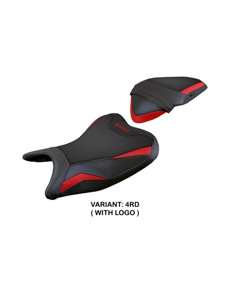 Funda de asiento compatible - Kawasaki Z 400 2018 - 2023 - mod Aragona