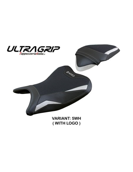 Seat cover compatible - Kawasaki Z 400 2018 - 2023 - mod Aragona Ultragrip
