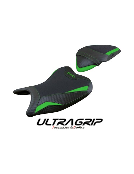 Rivestimento sella compatibile - Kawasaki Z 400 2018 - 2023 - mod Aragona Ultragrip