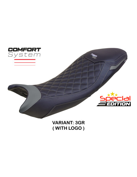 Funda de asiento compatible - Triumph Tiger 660 2021-2025 - mod Derry Comfort System Special Edition