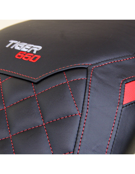 Seat cover compatible - Triumph Tiger 660 2021-2025 - mod Derry Comfort System Special Edition