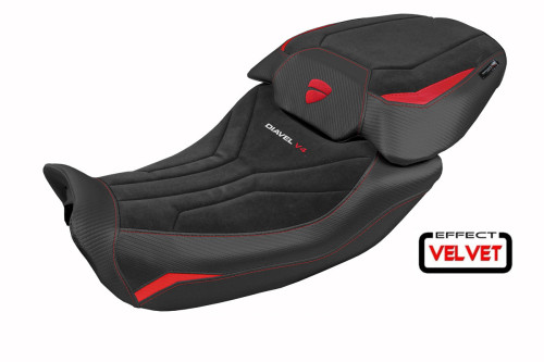 Sitzbezug kompatibel - Ducati Diavel V4 2023-2025 - mod Diablo Velvet