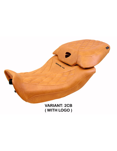 Seat cover compatible - Ducati Diavel V4 2023-2025 - mod Diablo Class