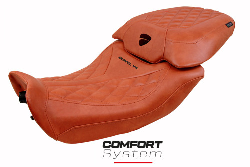 Funda de asiento compatible - Ducati Diavel V4 2023-2025 - mod Diablo Class Comfort System