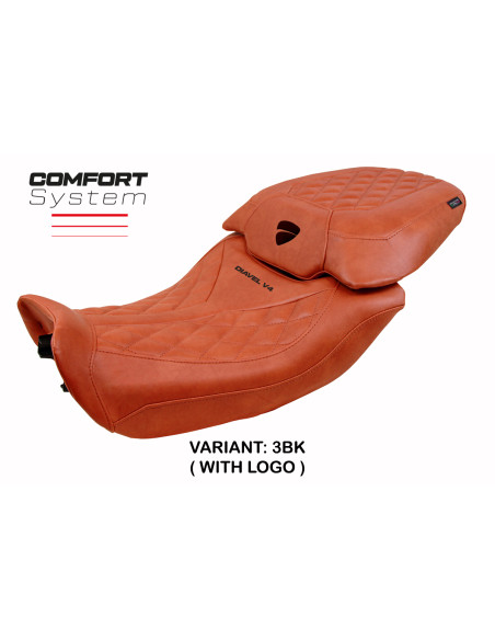 Sitzbezug kompatibel - Ducati Diavel V4 2023-2025 - mod Diablo Class Comfort System