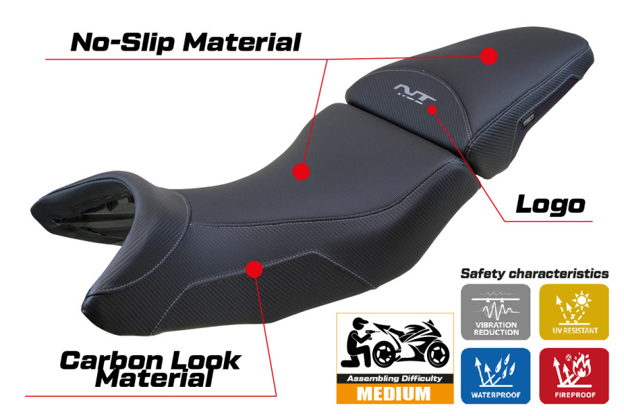 Seat cover compatible - Honda NT 1100 2021-2026 - mod Miyagi