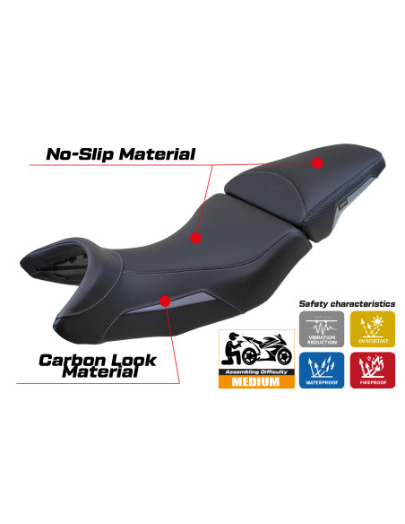 Housse de selle compatible - Honda NT 1100 2021-2025 - mod Miyagi