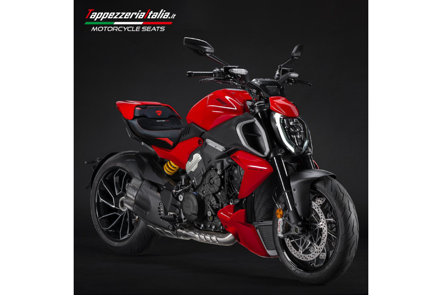 Sitzbezug kompatibel - Ducati Diavel V4 2023-2026 - mod Diablo Velvet Comfort System