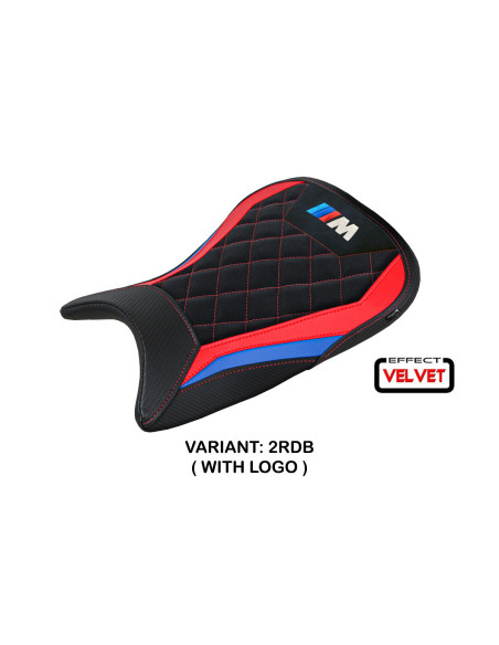 Housse de selle compatible - BMW M 1000 RR 2021 - 2022 - mod Kiel Velvet