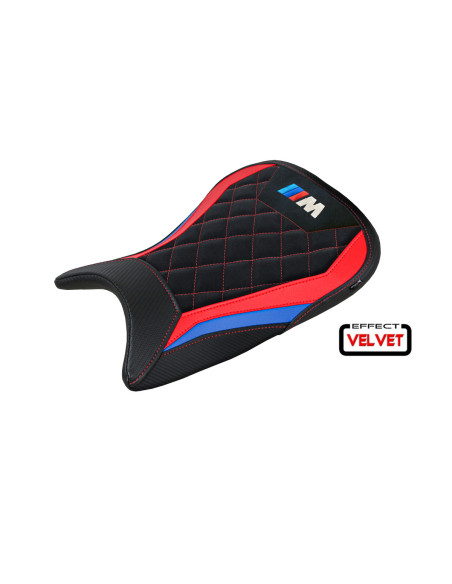 Housse de selle compatible - BMW M 1000 RR 2021 - 2022 - mod Kiel Velvet