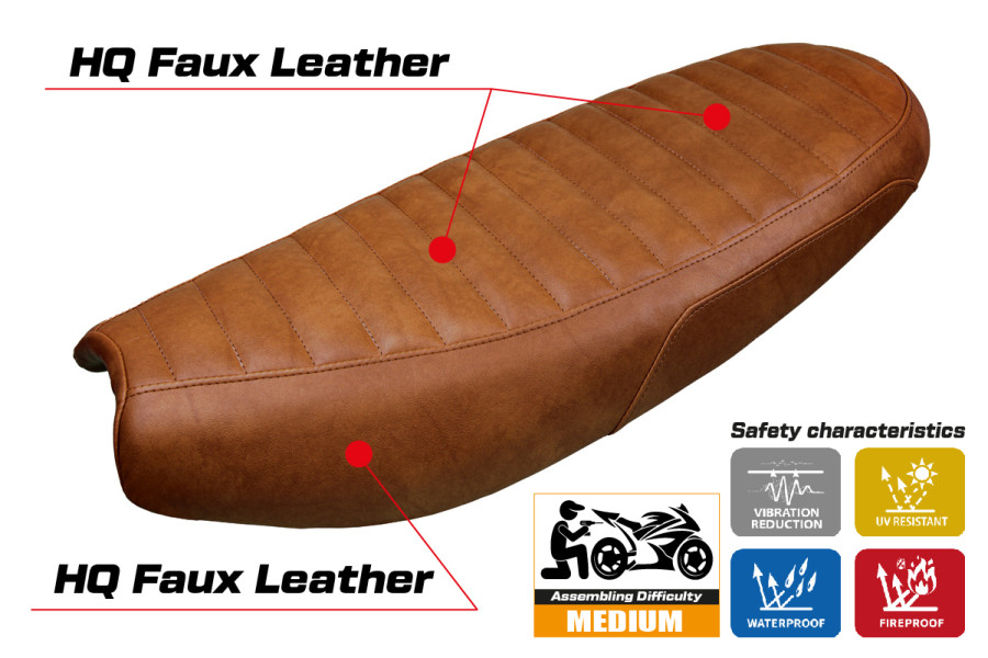 Rivestimento sella compatibile - Triumph Scrambler 1200 2019-2026 - mod Hull