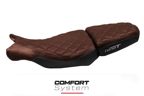 Housse de selle compatible - BMW R 1200 NINE T (SCRAMBLER) 2014 - 2024 - mod Batea Comfort System