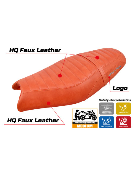 Seat cover compatible - Triumph Speed Twin 900 2019-2025 - mod Enfield