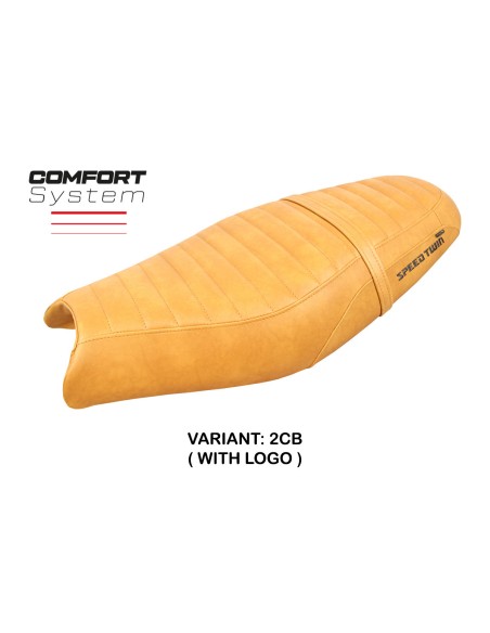 Seat cover compatible - Triumph Speed Twin 900 2019-2025 - mod Enfield Comfort System