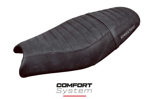 Rivestimento sella compatibile - Triumph Speed Twin 900 2019-2025 - mod Enfield Comfort System