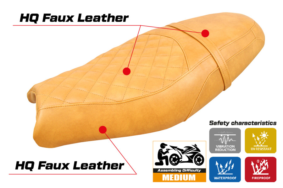 Seat cover compatible - Triumph Speed Twin 900 2019-2026 - mod Wembley