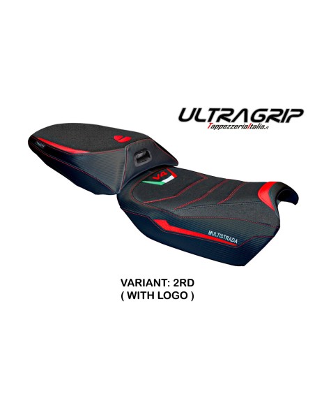Seat cover compatible - Ducati Multistrada V4 Rally 2023-2025 - mod Jesi Ultragrip